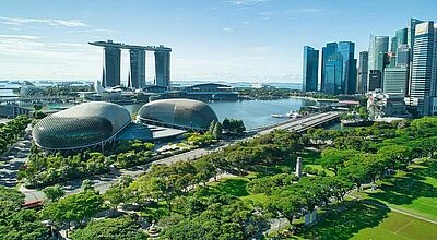 Singapur geht in Sachen Nachhaltigkeit voran. Foto: Hype Digital